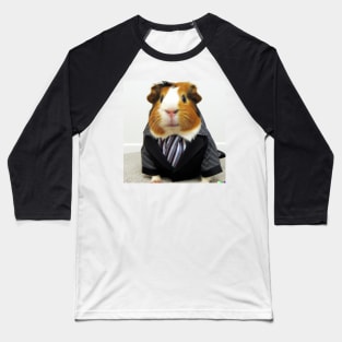 Smart business guinea pig design Baseball T-Shirt